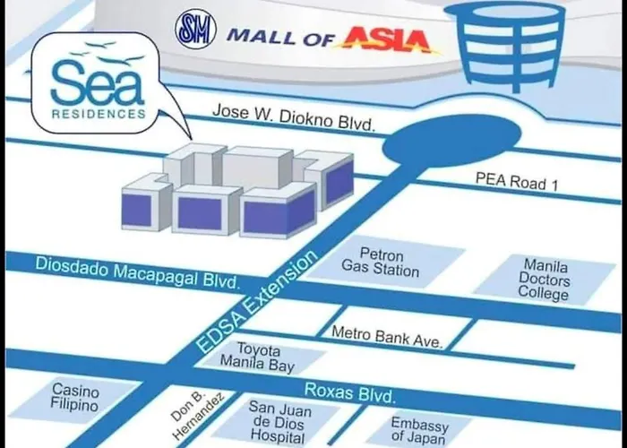 Comfystay At Sea Residences 2 Bedrooms * Manila